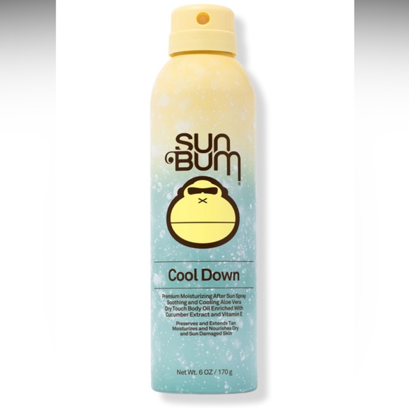 SunBum Moisturizing Cool Down After Sun Spray Dry Touch Body Oil Spray NEW! - Picture 1 of 4